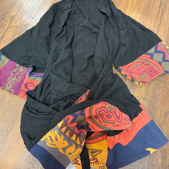 Tops - Vintage-Inspired Patchwork Kimono Top | Boho Festival Style